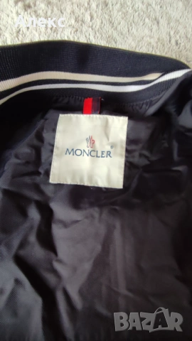 Moncler Мъжко бомбър яке Moncler, размер 4, снимка 5 - Якета - 53260930