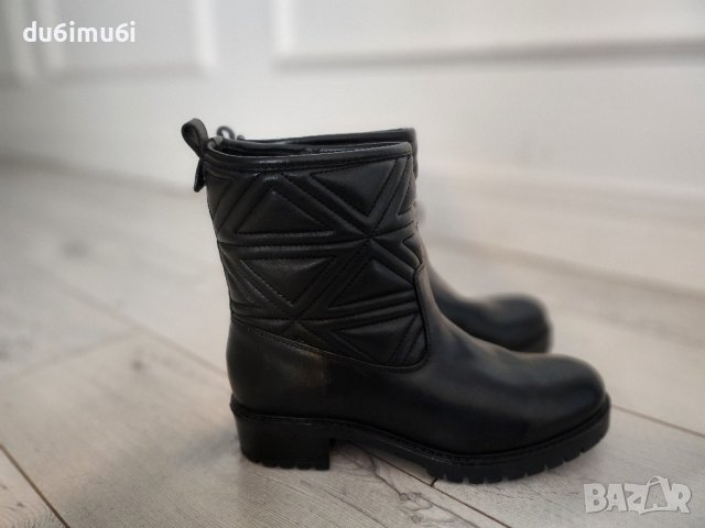 Кожени ниски боти ARMANI