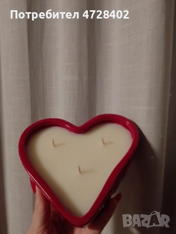 Соева свещ ❤️с аромат "Сандалово дърво и черен Пипер&Маршмелоу, 300 грама чист соев восък 🤌🏻 