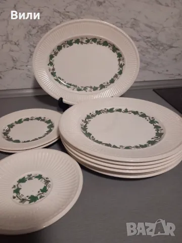 Сервиз за хранене от английски костен порцелан 