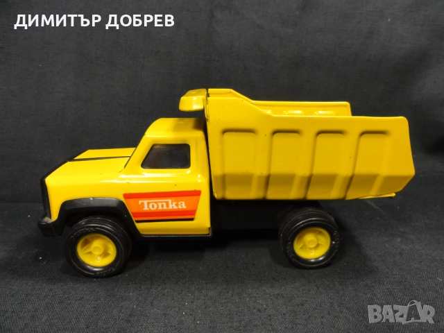 СТАРА РЕТРО МЕТАЛНА ИГРАЧКА КАМИОН САМОСВАЛ TONKA USA , снимка 1