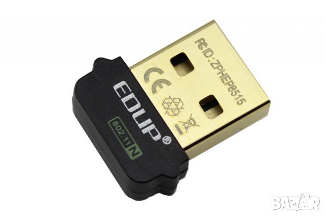 EDUP EP-N8508GS нано USB Wi-Fi адаптер, снимка 3 - Други - 35585765