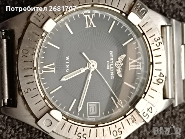 часовник Breitling Swiss , снимка 2 - Мъжки - 52929117