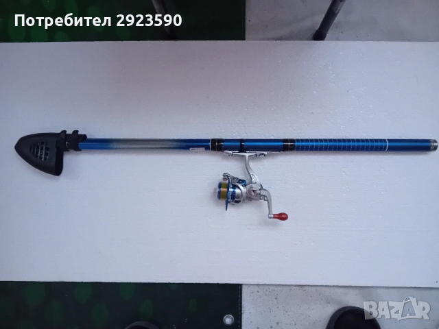 Пръчка за перо с малка макара