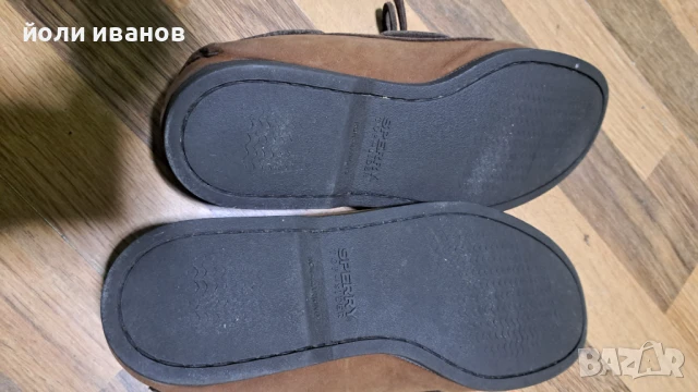 SPERRY -TOP SIDER-кожени изцяло обувки 44 номер, снимка 14 - Маратонки - 50499712