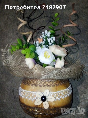 Декорация - ръчна изработка, снимка 2 - Декорация за дома - 35419064