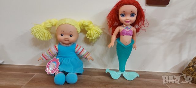 Интерактивна кукла русалка Ариел със Led светлина и 20 мелодии , снимка 3 - Кукли - 38447931