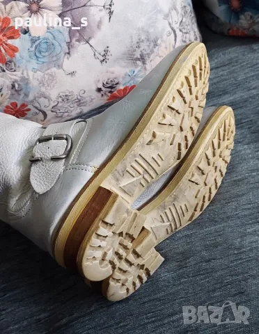 "Bullboxer" / естествена кожа / ботуши тип боти / N39, снимка 6 - Дамски боти - 47493819