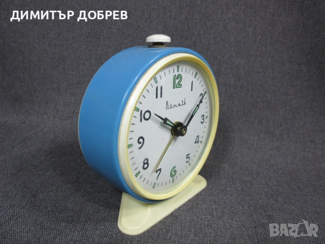 СТАР РЕТРО СОЦ СССР МЕХАНИЧЕН ЧАСОВНИК БУДИЛНИК ВИТЯЗЬ, снимка 3 - Антикварни и старинни предмети - 54268962