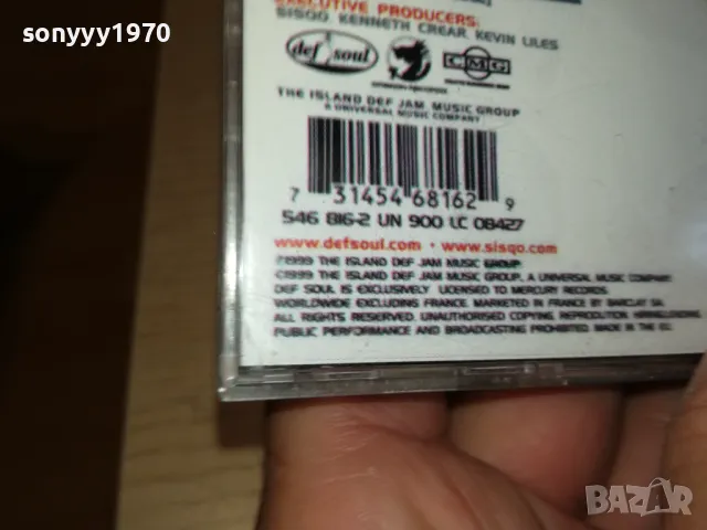 SISQO-ORIGINAL CD 1904251741, снимка 18 - CD дискове - 49961659