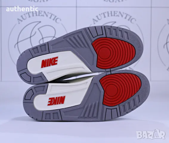 Nike Air Jordan Retro 3 White Cement, University Blue Мъжки Дамски Маратонки, снимка 6 - Маратонки - 47413966