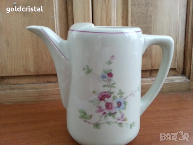 Стар български порцелан кана чийник , снимка 2 - Антикварни и старинни предмети - 37340370