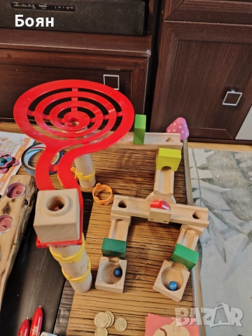 Дървена играчка, снимка 2 - Игри и пъзели - 54174460