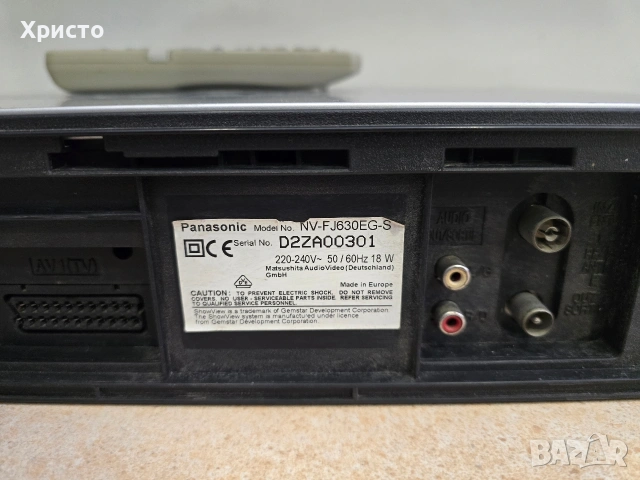 📼 Panasonic NV-FJ630 Super Drive video recorder vhs, снимка 7 - Плейъри, домашно кино, прожектори - 54176536