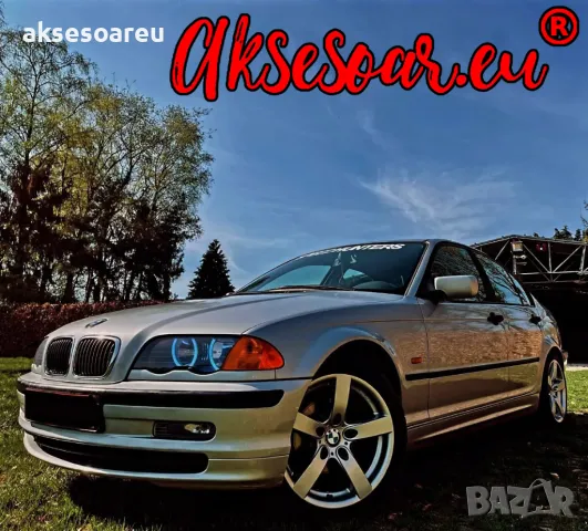 Ангелски очи многоцветни RGB LED Фарове Angel Eyes DRL за кола пръстени 2x131 и 2x146 mm рингове 