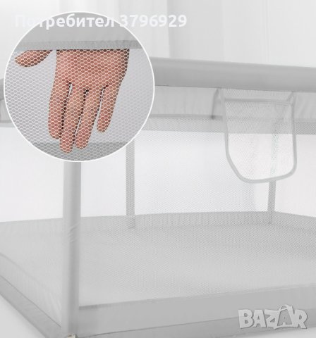 Нова Голяма кошара за игра за бебе / дете / заграждение, снимка 5 - Кошарки - 42848351