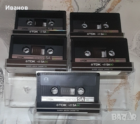 Продавам аудио касети TDK SA 90, снимка 5 - Аудио касети - 53324465