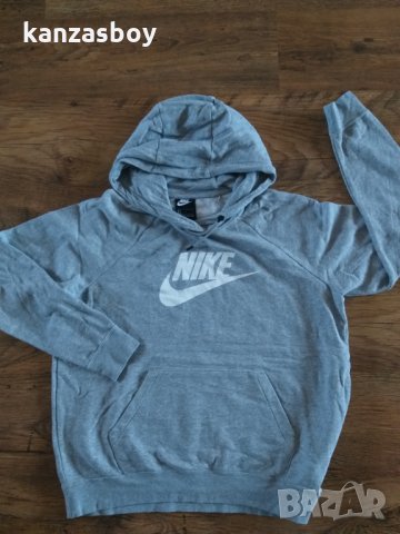 Nike Women's Fleece Pullover Hoodie - страхотно дамско горнище, снимка 4 - Спортни екипи - 35493380