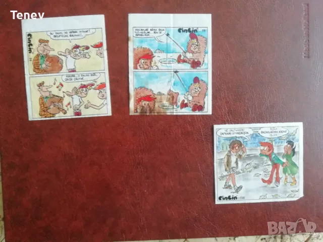 Картинки от дъвки Чин-чин /приятели/ - 3 бр.