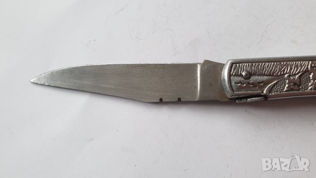Сгъваем нож Laguiole с ловна сцена, снимка 10 - Антикварни и старинни предмети - 44374395