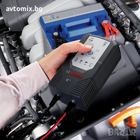 ЗАРЯДНО ЗА АКУМУЛАТОР, BOSCH, C7, 12V / 24V