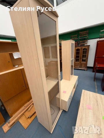 2403 НОВА холна секция /витрина  205/190 см -цена 180 евро или 352,05 лв  хбб  205см висока (колонат, снимка 4 - Секции и витрини - 53955263