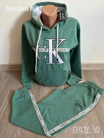 Calvin Klein дамски екипи /худи и долнище/ висок клас реплика, снимка 10 - Спортни екипи - 52653468