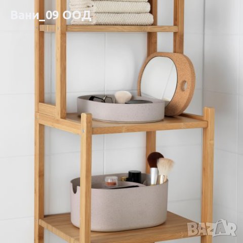 Бамбукова етажерка за баня, снимка 3 - Етажерки - 39806195