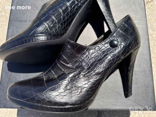 Боти от естествена кожа FURLA размер 40, снимка 4 - Дамски боти - 52102607