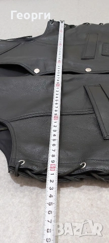 Кожен мото елек L ,XL ,XXL , снимка 5 - Аксесоари и консумативи - 53917520