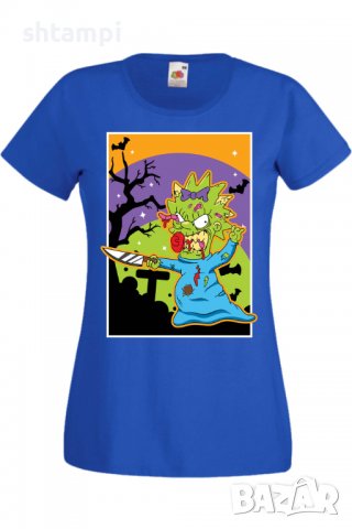 Дамска тениска The Simpsons Maggie Simpson 01,Halloween,Хелоуин,Празник,Забавление,Изненада,Обичаи,, снимка 4 - Тениски - 38154344