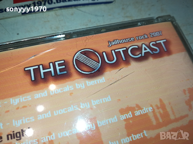 THE OUTCAST CD-ВНОС GERMANY 1103240833, снимка 9 - CD дискове - 44707147