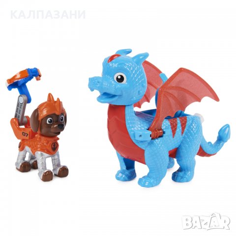 PAW PATROL Rescue Knights Зума с дракона Руби 6063597, снимка 2 - Фигурки - 37291989