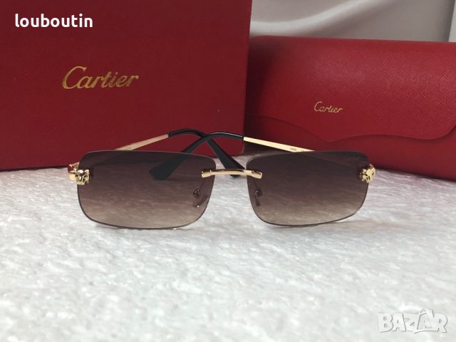 Cartier слънчеви очила унисекс дамски мъжки очила, снимка 6 - Слънчеви и диоптрични очила - 38976688