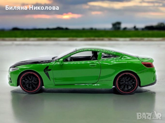 Автомобил BMW M8 с 3 реалистични звука и светлини, снимка 4 - Коли, камиони, мотори, писти - 52579291