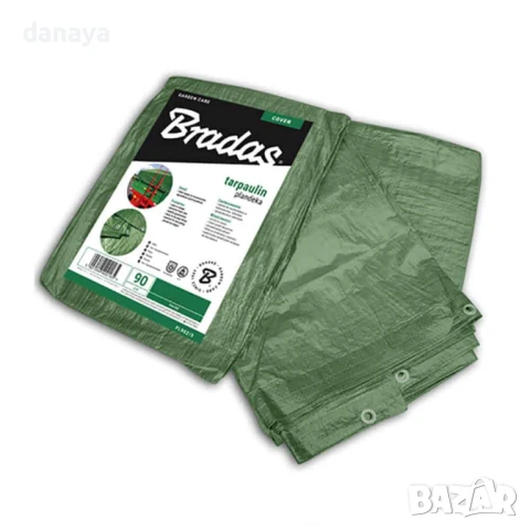 5931 Подсилено платнище за защита покривало за дърва, 2 x 3m, снимка 6 - Градински инструменти - 50552169