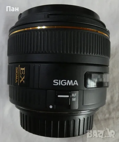 Обектив Sigma AF 30mm F1.4 EX за Canon EOS, снимка 2 - Обективи и филтри - 55853915