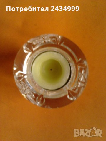 Продавам кристален свещник на БОХЕМИЯ., снимка 7 - Други - 30742695