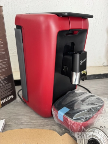  Кафемашина с Капсули Philips Senseo Maestro CSA260/90 Червена Еспресо!, снимка 5 - Кафемашини - 56260415