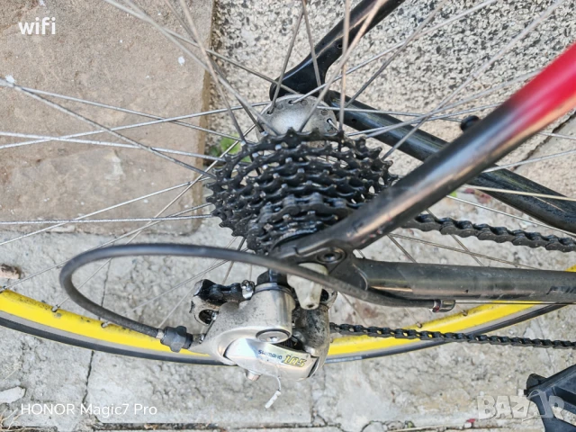 Велосипед в отлично състояние, шосейка, рамка 57, нова седалка., снимка 3 - Велосипеди - 50893573