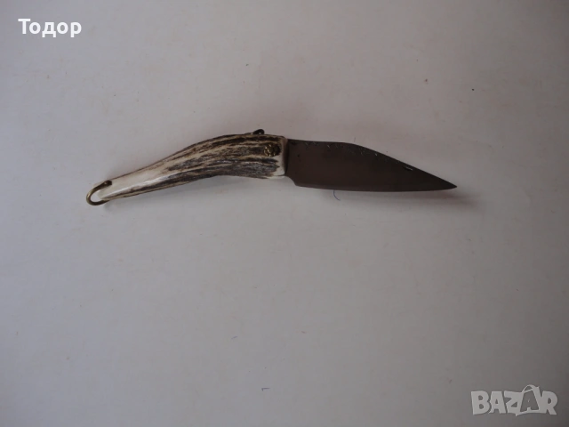 Майсторска сойка нож рог Тодор Димитров 8, снимка 4 - Ножове - 54095844