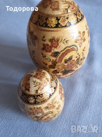 Порцеланови яйца-2 броя, снимка 4 - Други ценни предмети - 37016051