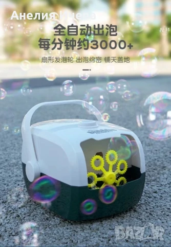 Машина за произвеждане на множество сапунени балончета , снимка 5 - Други - 50497303