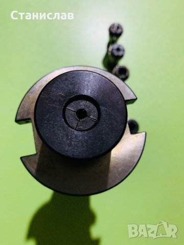 Дорник за фреза + 6 цанги, снимка 4 - Резервни части за машини - 31802383