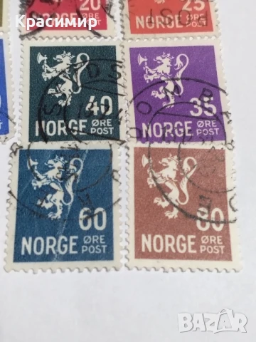 Пощенски марки Норвегия., снимка 9 - Филателия - 51311955