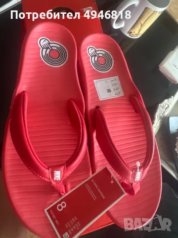 Женски чехли Nike , 39 номер ,розови, снимка 3 - Чехли - 56037573