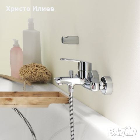 Нов GROHE Едноръкохватков Смесител за Баня Вана Душ EUROSTYLE COSMOPOLITAN, снимка 4 - ВИК - 36380335