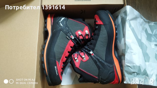 Salewa Crow GTX MS Black/Papavero , снимка 5 - Спортни обувки - 39847617