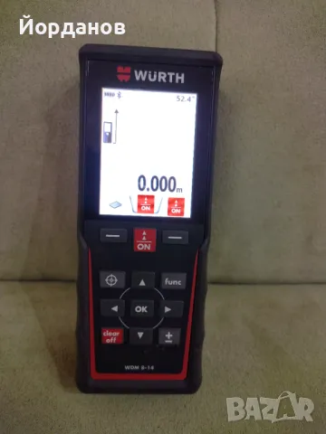 лазерна ролетка Wurth WDM 8-14 , снимка 5 - Измервателни инструменти - 48917621
