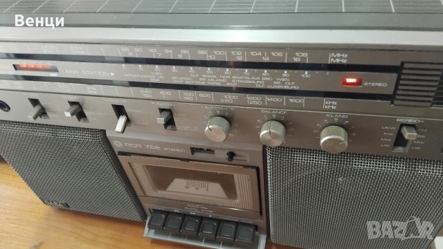 SABA RCR 756 BOOMBOX, снимка 3 - Радиокасетофони, транзистори - 54298100